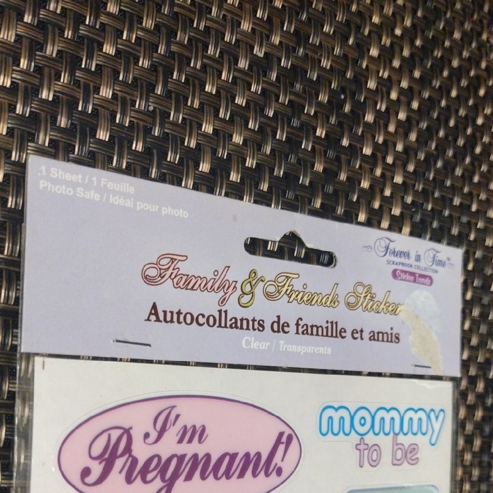 Pregnancy Announcement/Scrapbooking Stickers 3(Sheets) - Picture 4 of 7